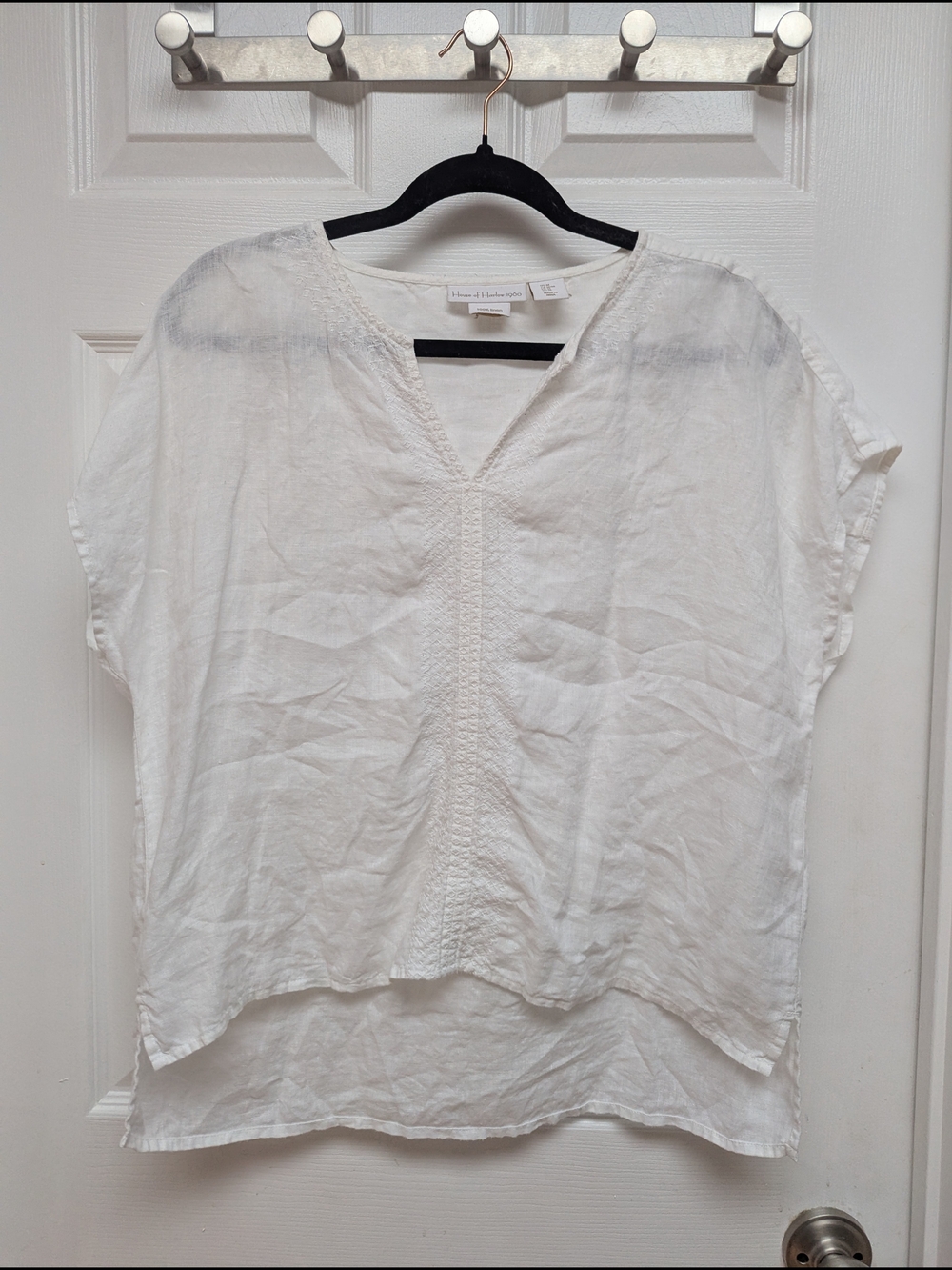 House Of Harlow 1960 Linen Tunic